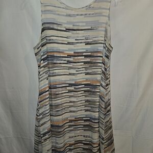 Zozo Striped Sleeveless Dress